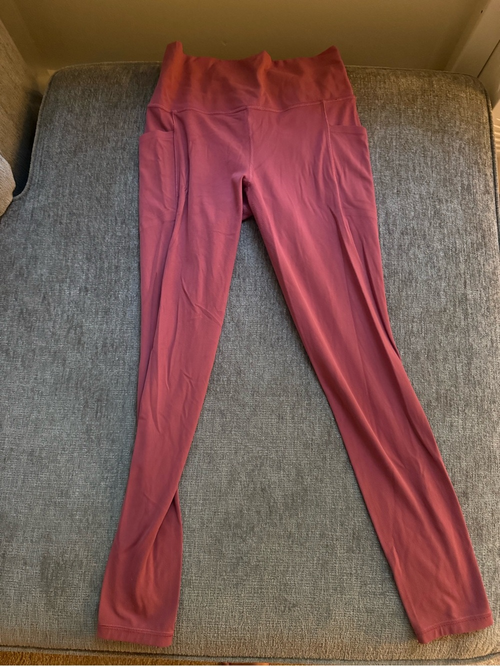 Athleta High-Rise Leggings in Rosewood